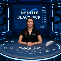 YoniBet - Blackjack en Direct - Evolution Gaming