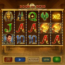 YoniBet - Book of Dead Slot Game - Play'n GO